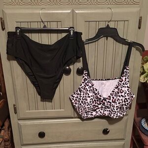 Leopard Print Women's Swimsuit~Brand New